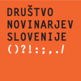 Društvo novinarjev Slovenije logo