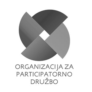 Organizacija za participatorno družbo logo